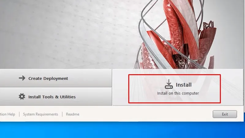 Bấm vào Install